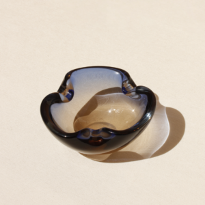 Two Tone Glass Catchall Bowl