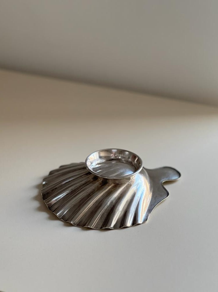 Scallop Shell Silver Catchall Dish - Image 4