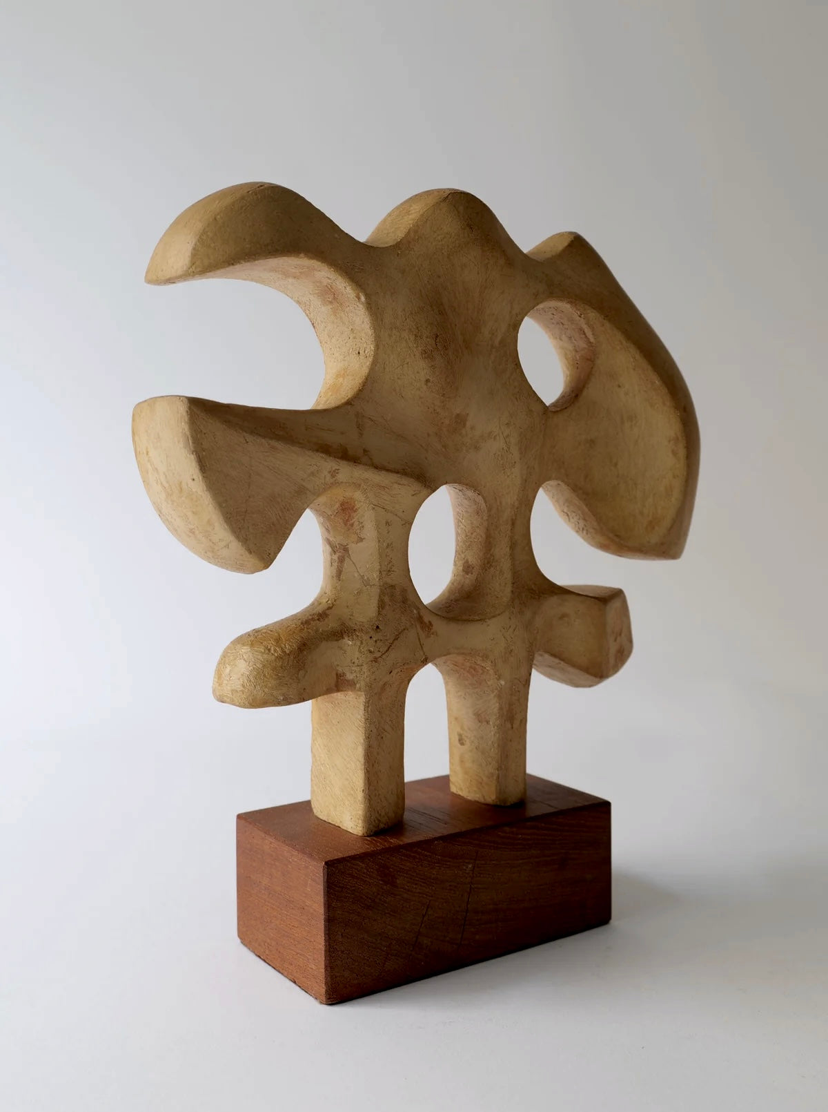 Primitive Biomorphic Ceramic Sculpture
