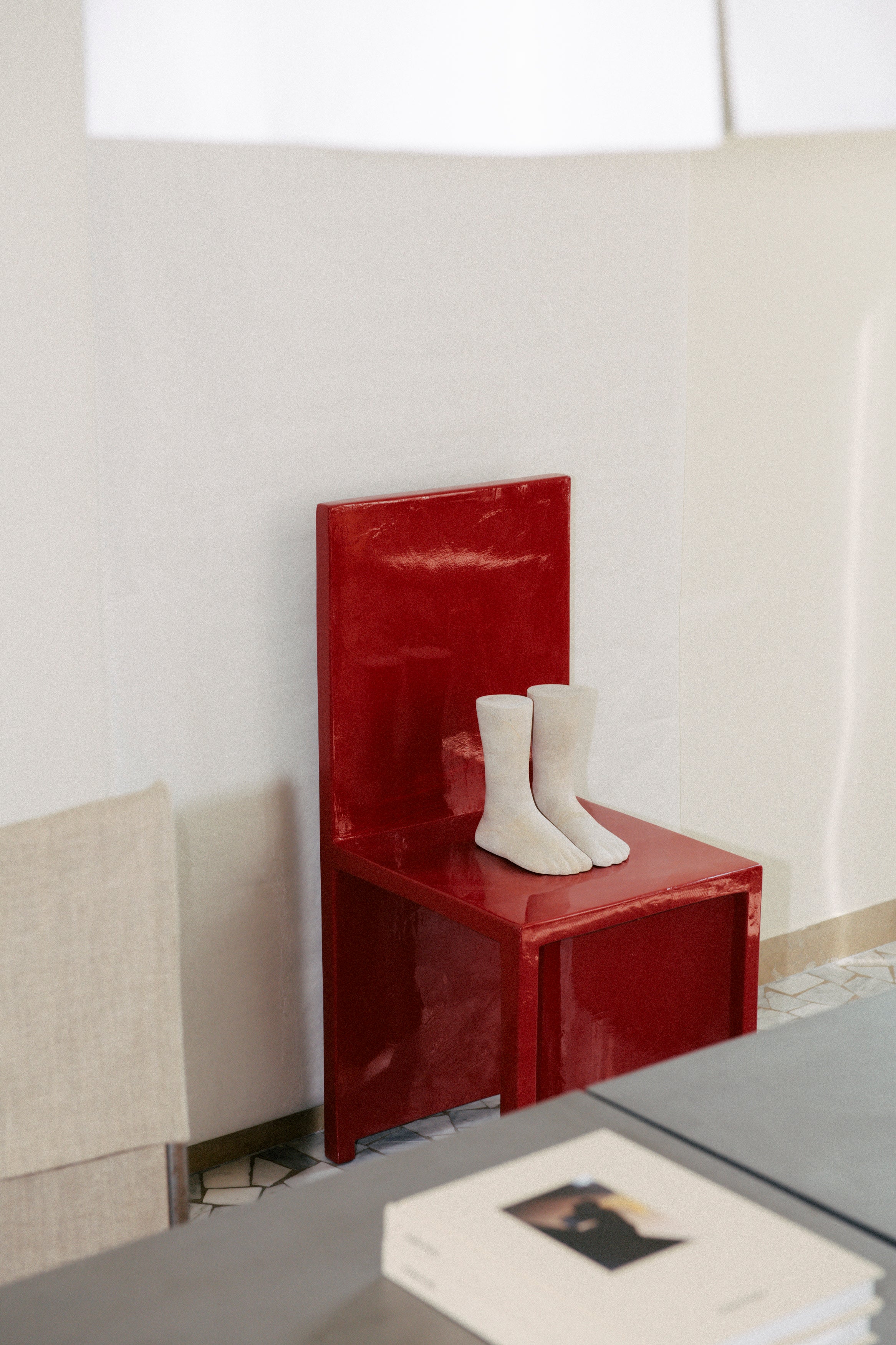 Stone Feet Sculpture - Image 2