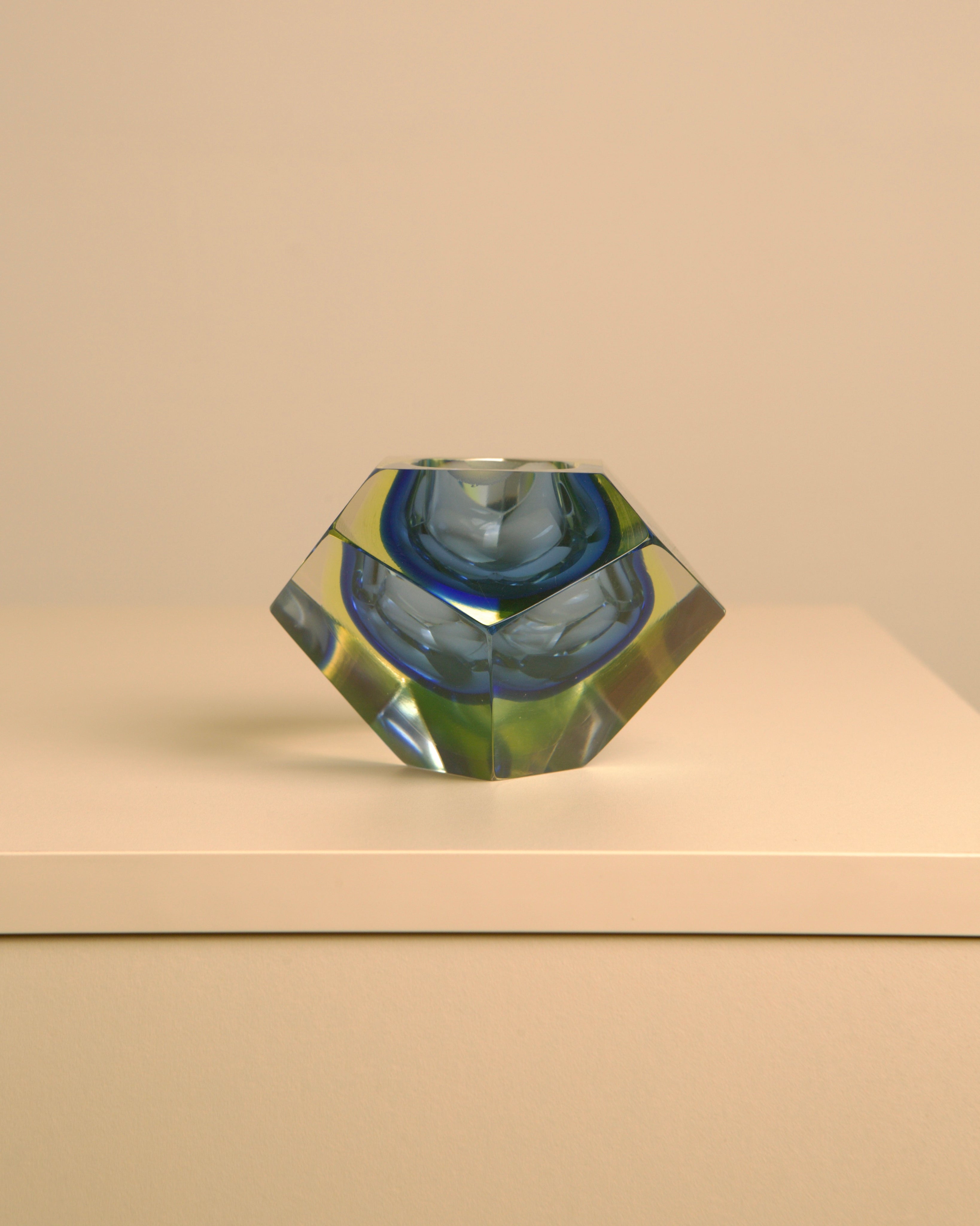 Blue Murano Glass Trinket Tray - Image 2