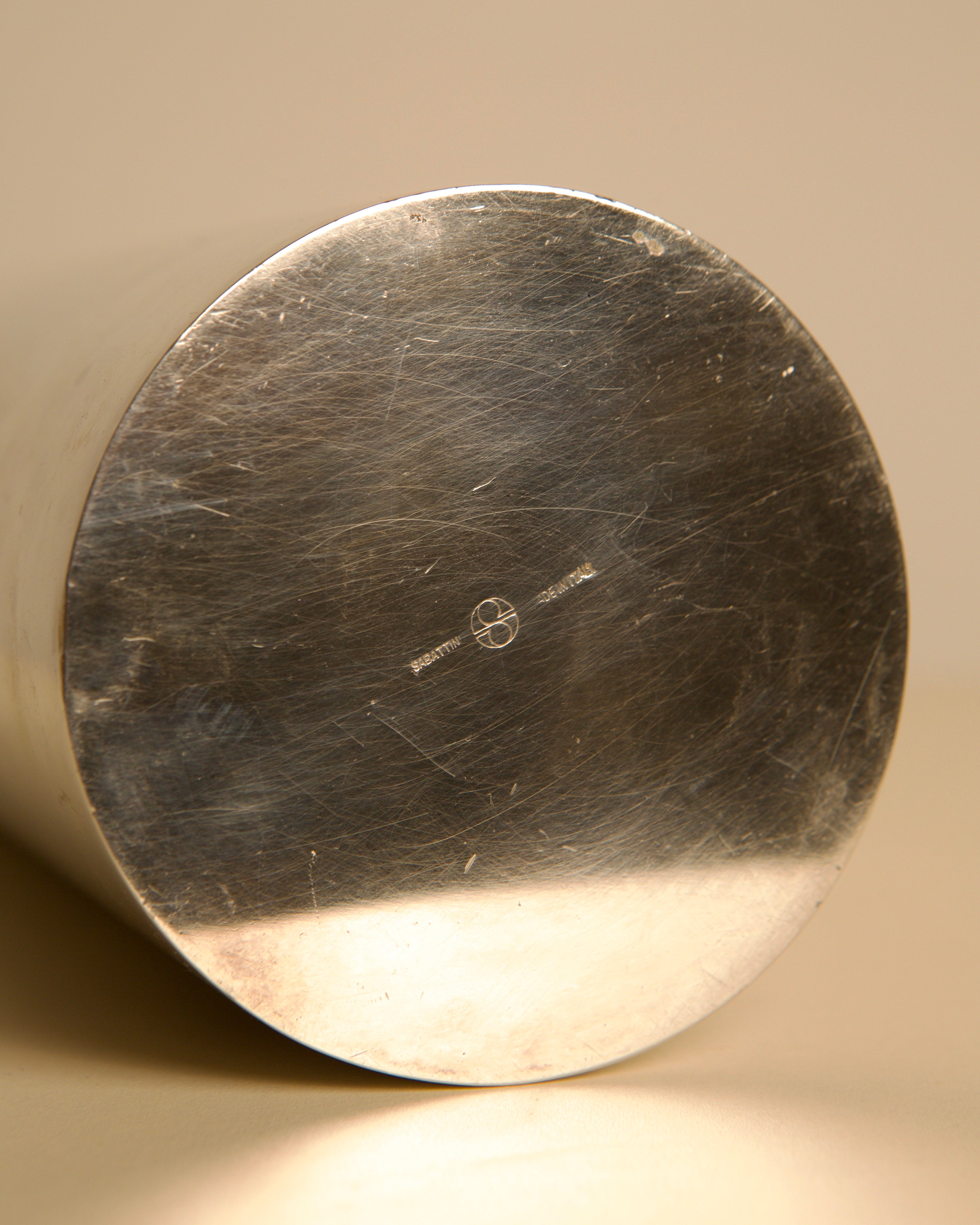 1980s Silver-Plated Sculptural Vase - Image 4