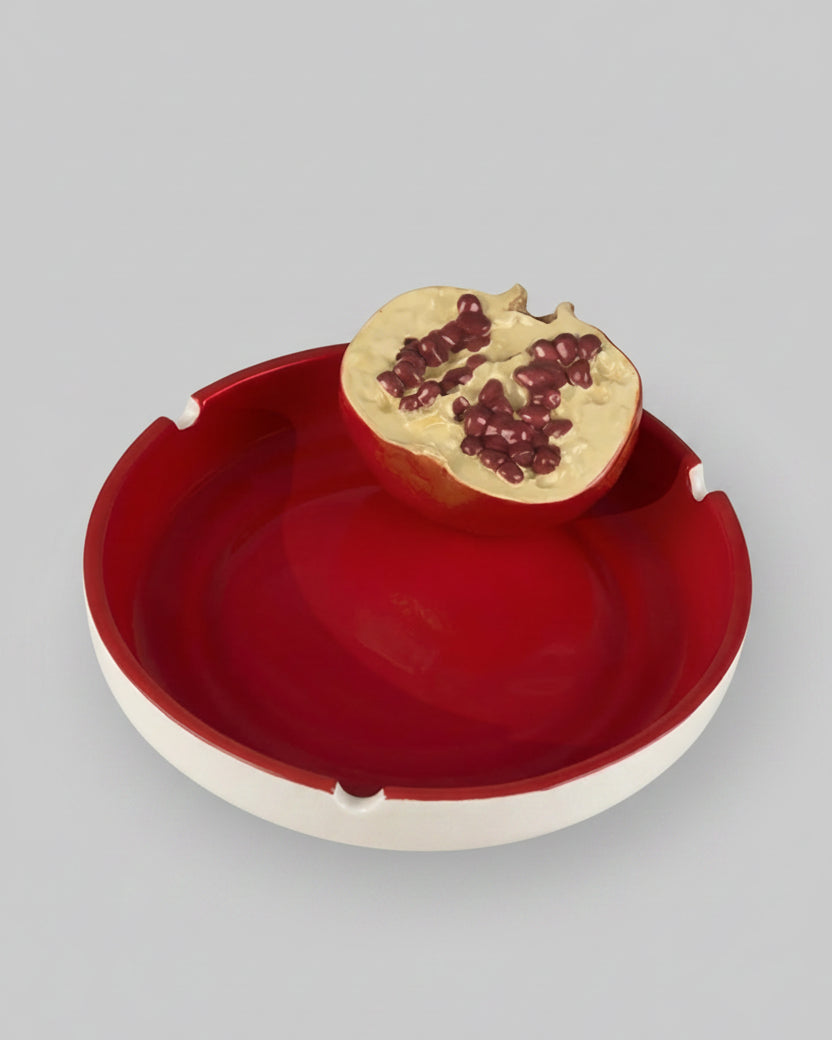 Grenade Shaped Ceramic Ashtray