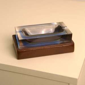 1980s Leather Catchall Ashtray