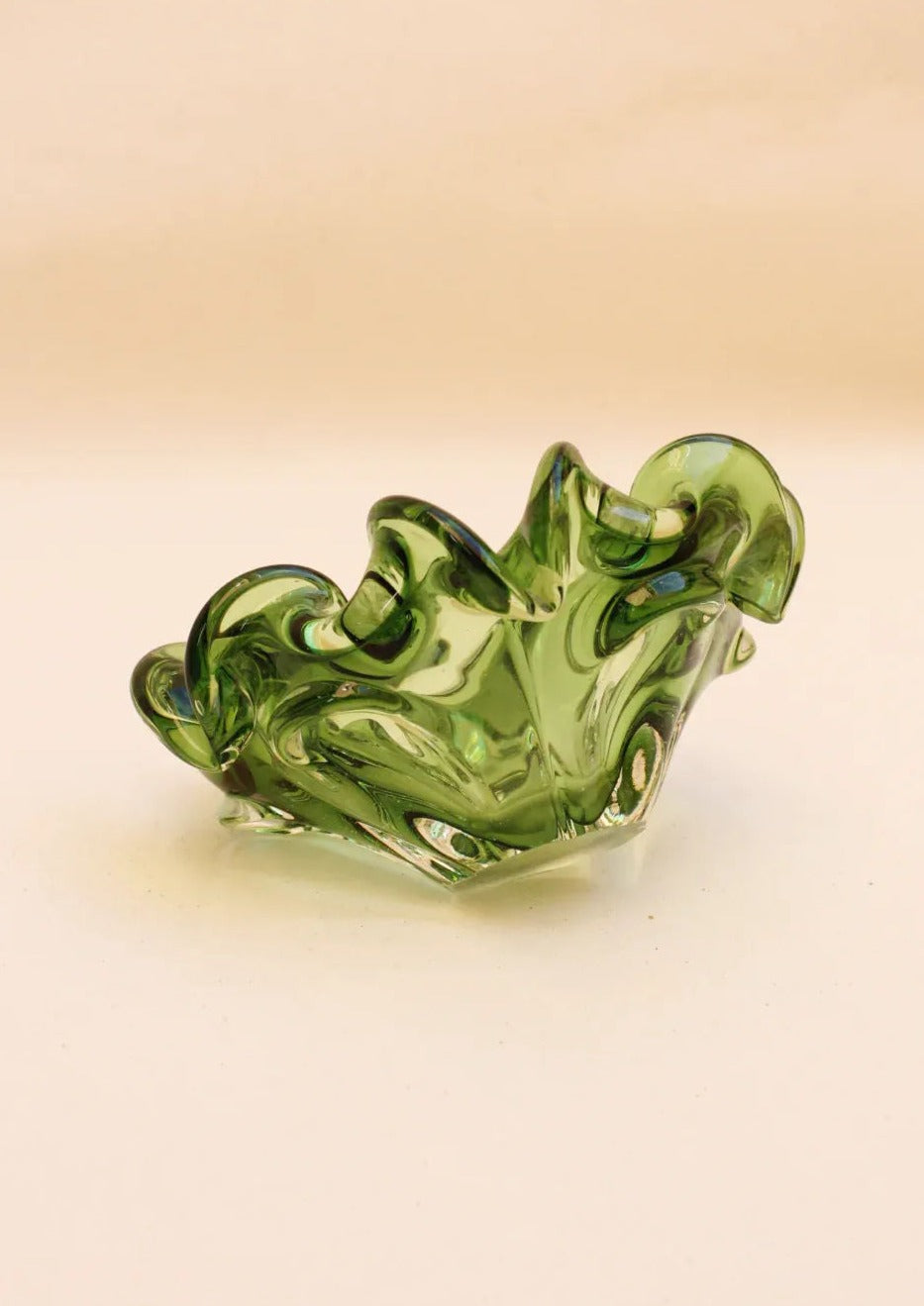 Clear Glass Catchall Bowl - Image 3