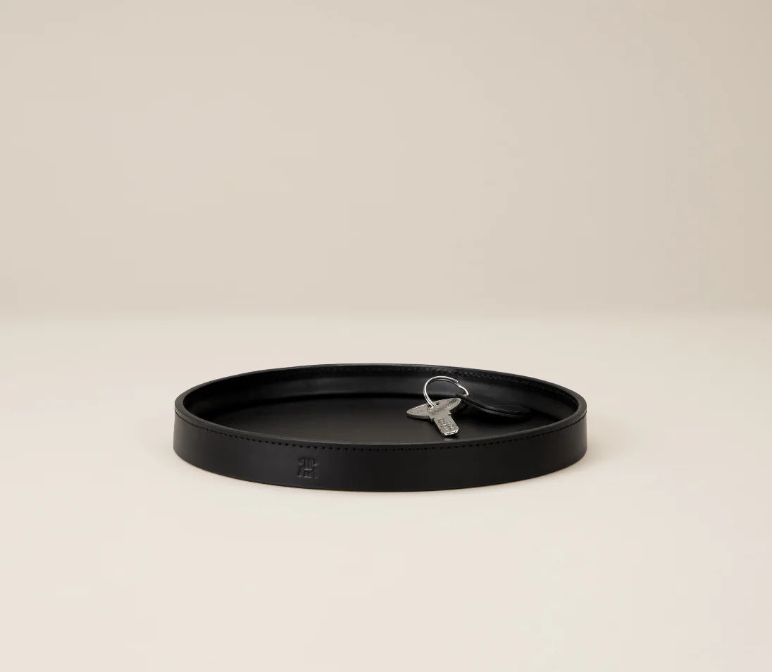 Round Leather Trinket Tray - Image 38