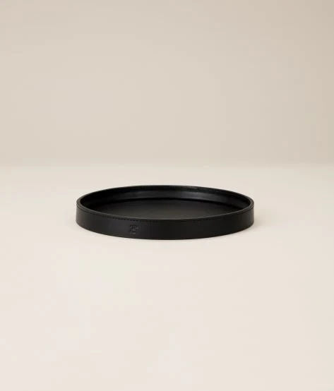Round Leather Trinket Tray - Image 39