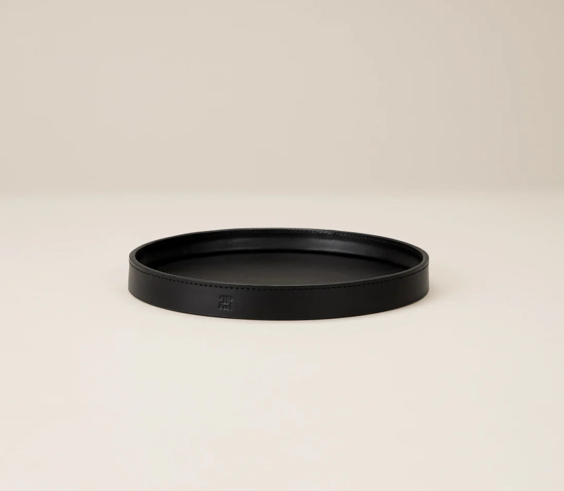 Round Leather Trinket Tray - Image 37