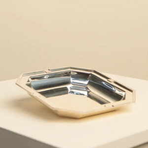 Square Sterling Silver Decorative Tray