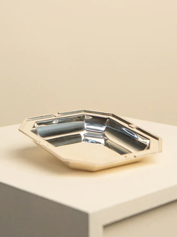 Square Sterling Silver Decorative Tray