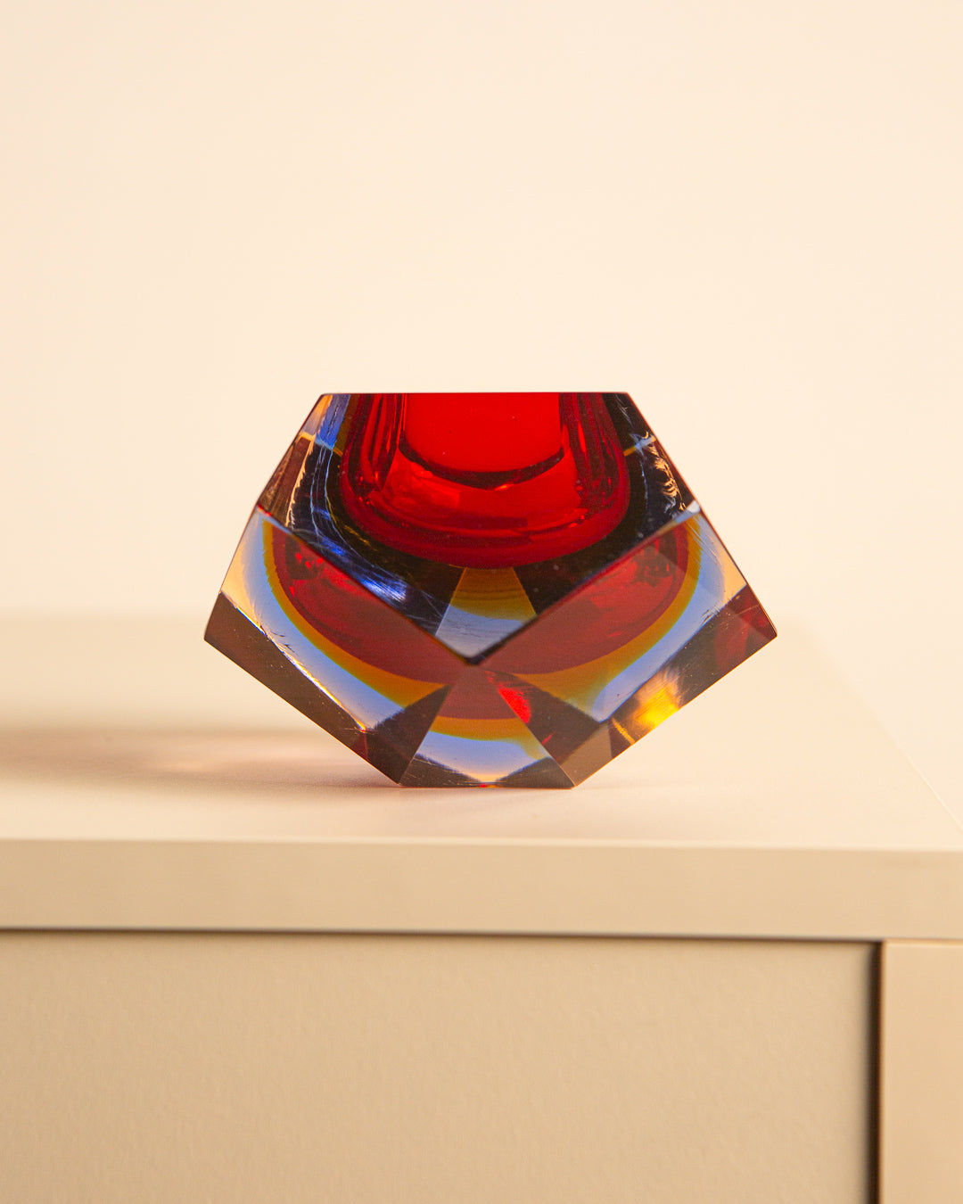 Multicolor Murano Glass Ashtray - Image 2