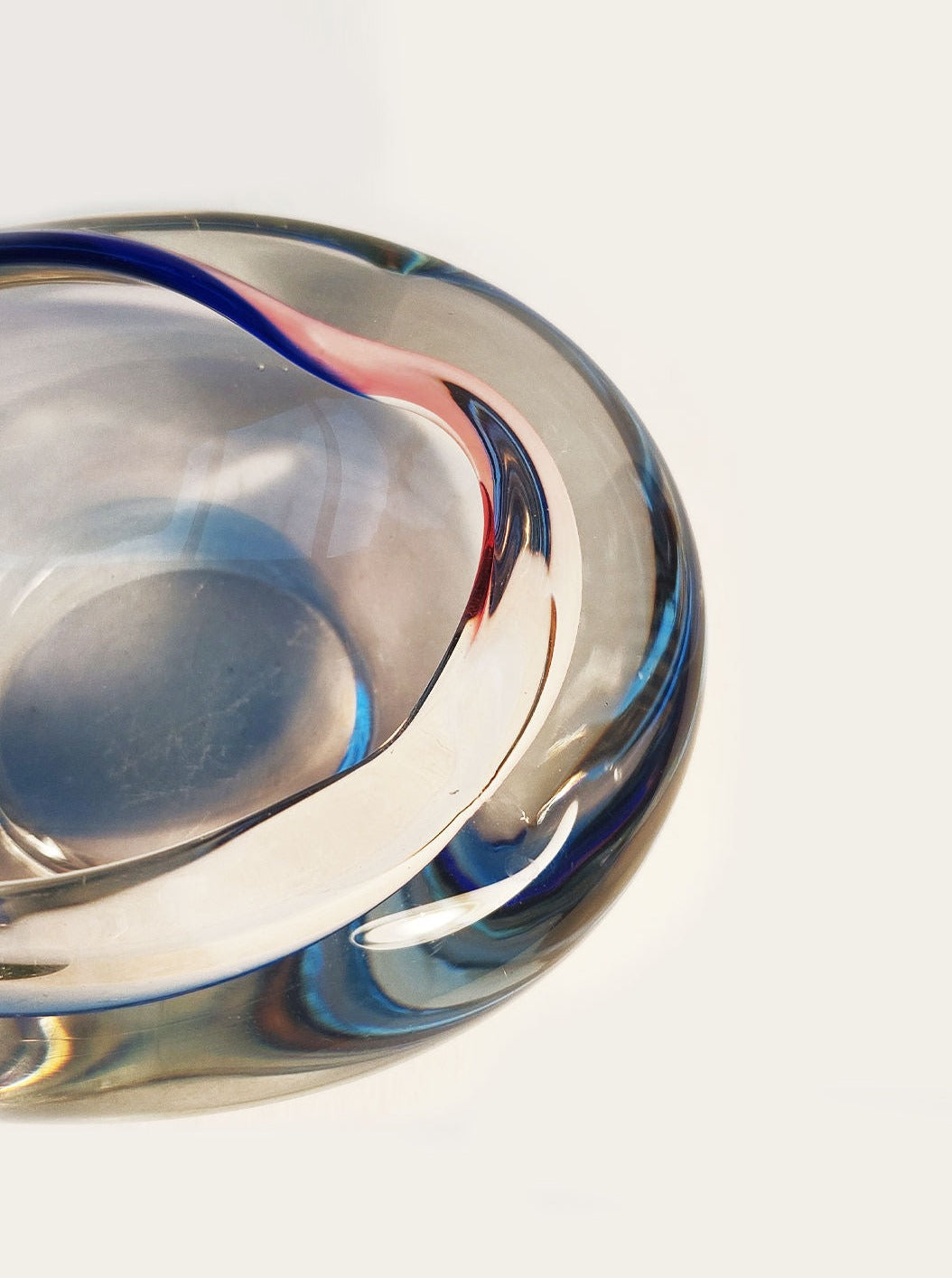 Rainbow Glass Catchall Tray - Image 3