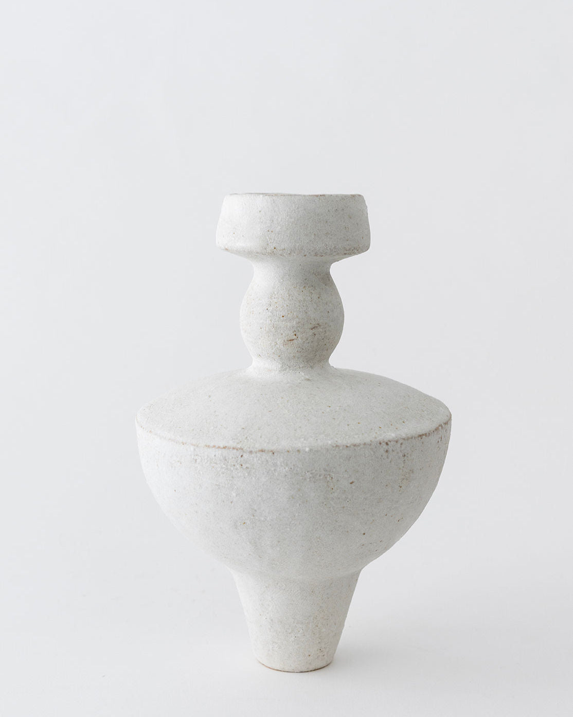 Textured Glazed Stoneware Vessel - Image 2