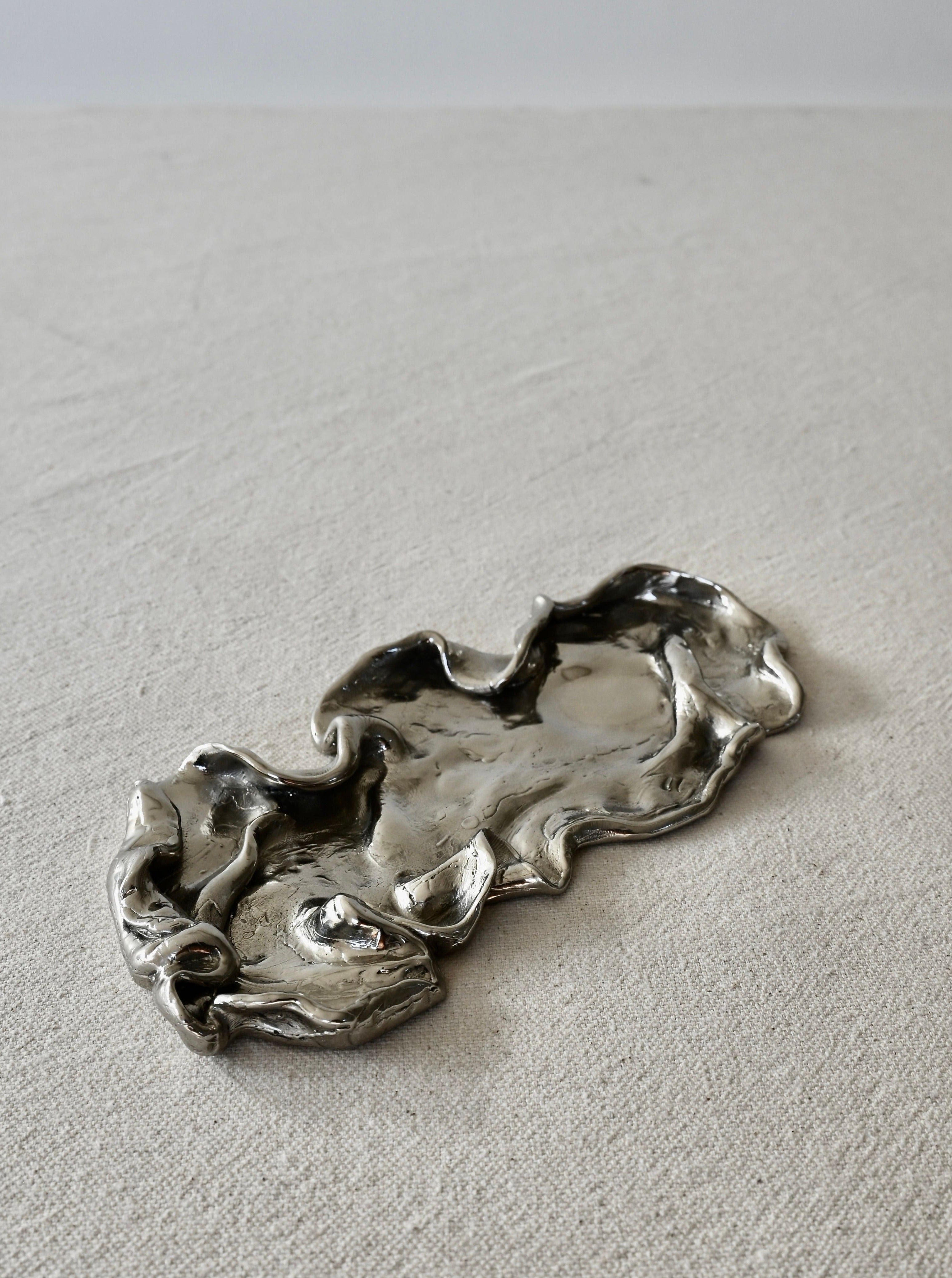 Organic Brass Catchall - Image 3