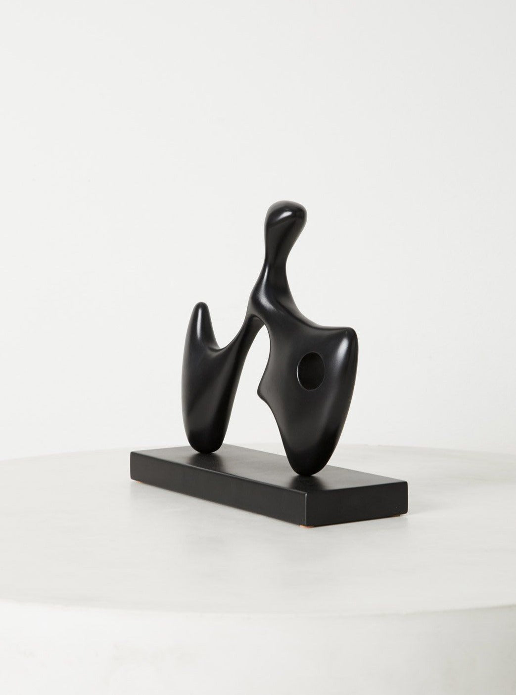 Hand-Carved Wood Sculpture - Image 3