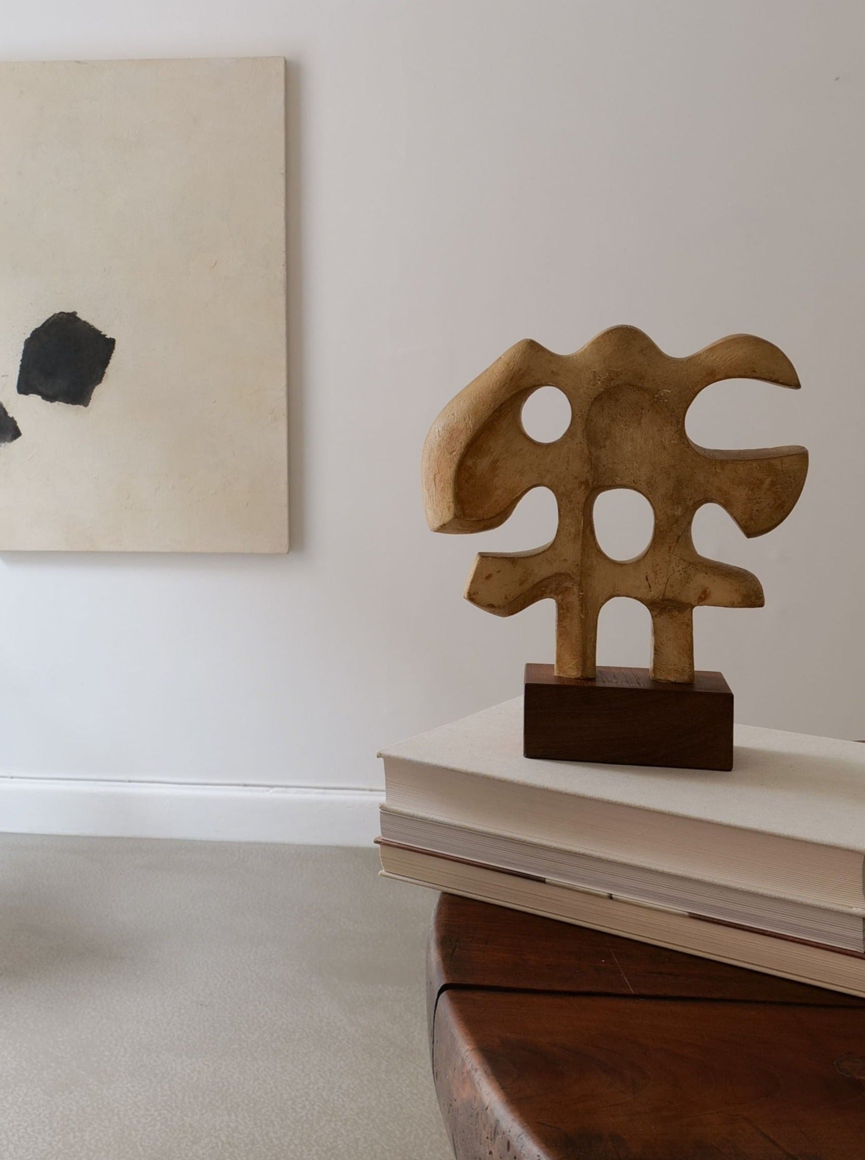 Primitive Biomorphic Ceramic Sculpture - Image 2