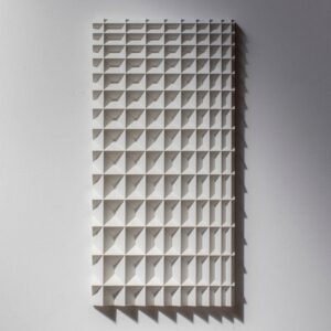 Painted Wooden Wall Panel