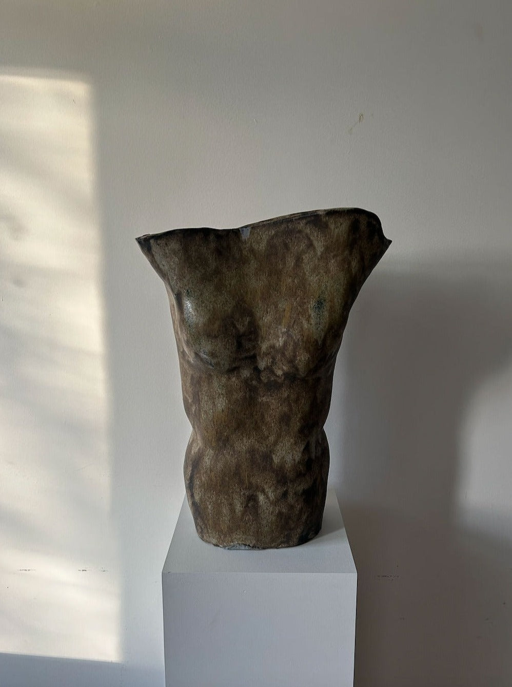 XL Ceramic Torso Vase