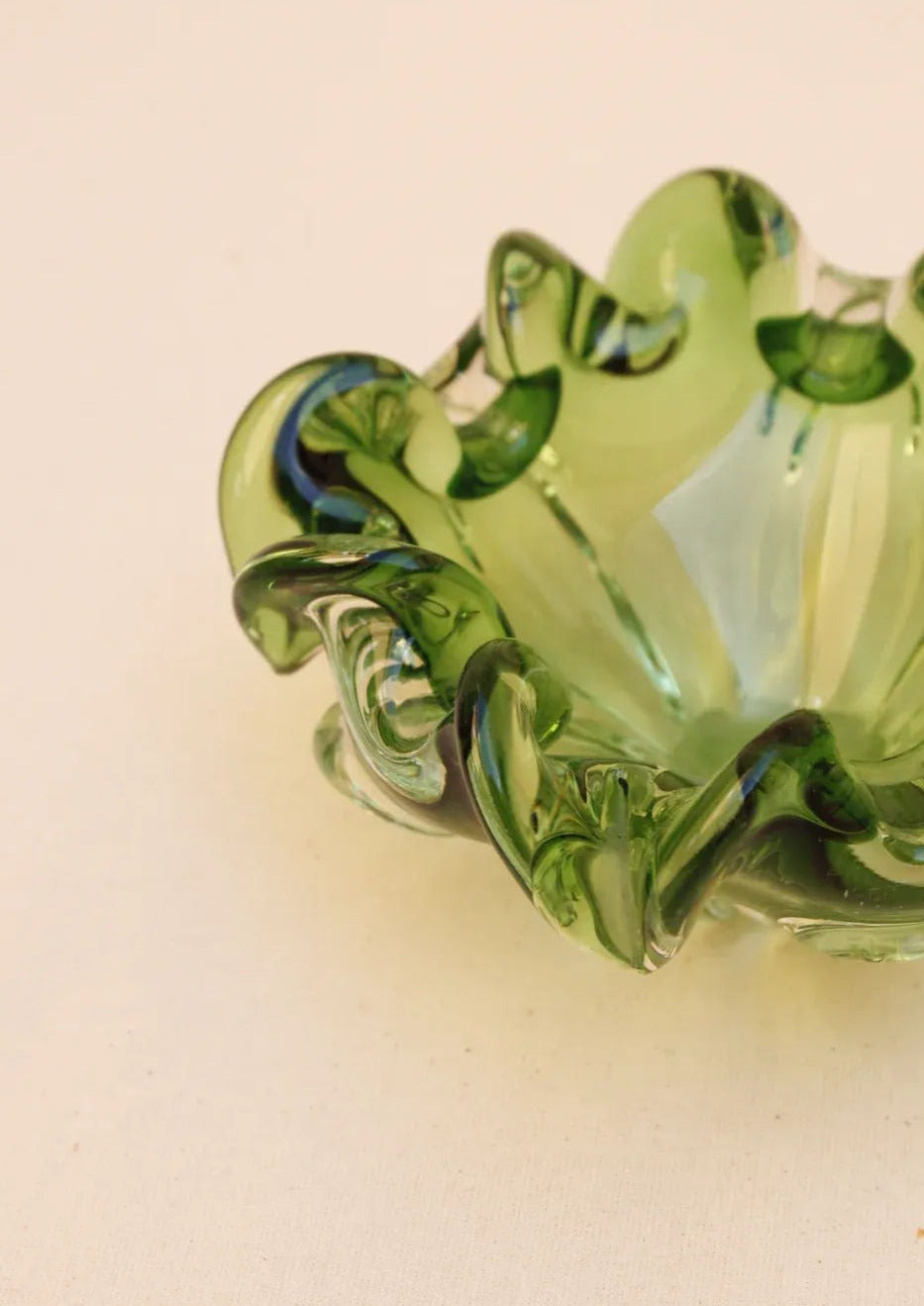 Clear Glass Catchall Bowl - Image 2
