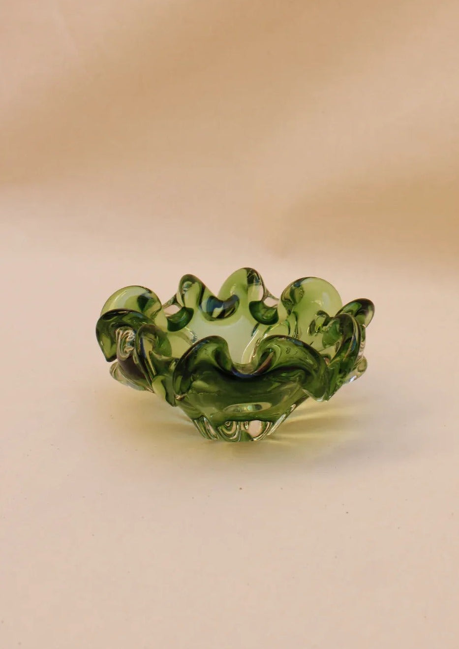 Clear Glass Catchall Bowl