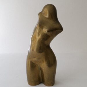 Mid-Century Bronze Figurine Sculpture