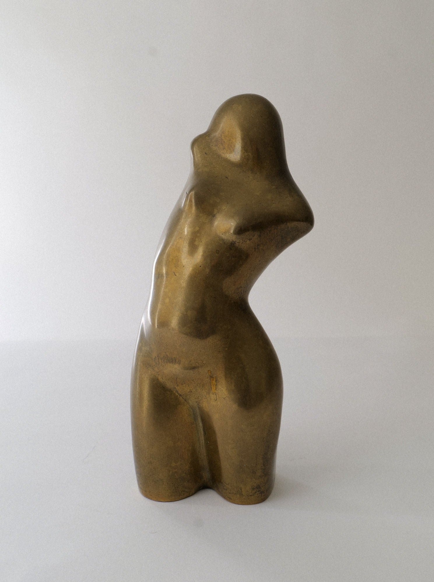 Mid-Century Bronze Figurine Sculpture