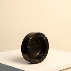 Black Marble Decorative Ashtray