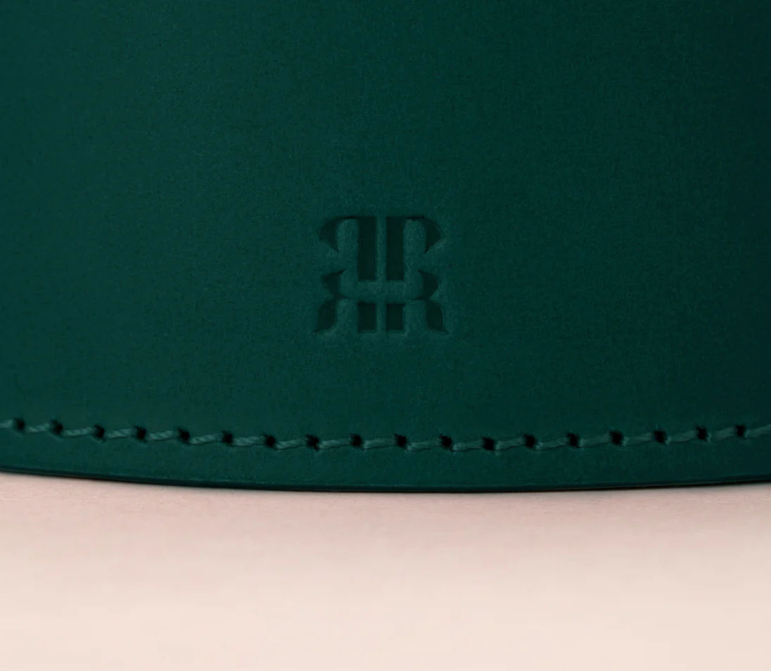 Round Leather Trinket Tray - Image 23