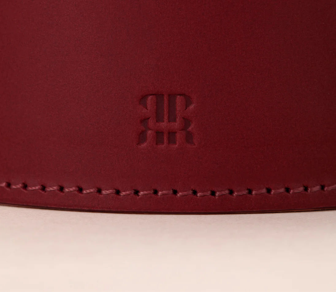 Round Leather Trinket Tray - Image 29