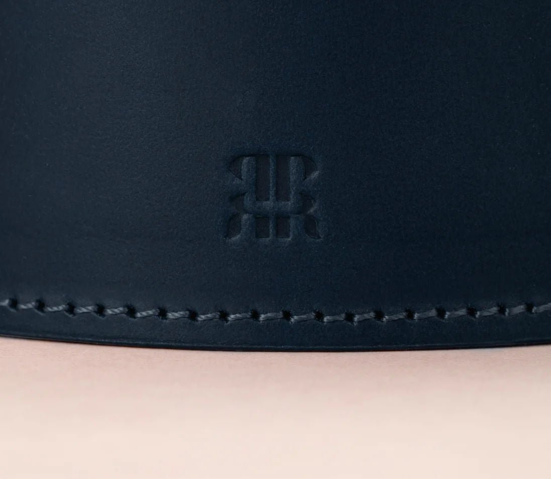 Round Leather Trinket Tray - Image 17