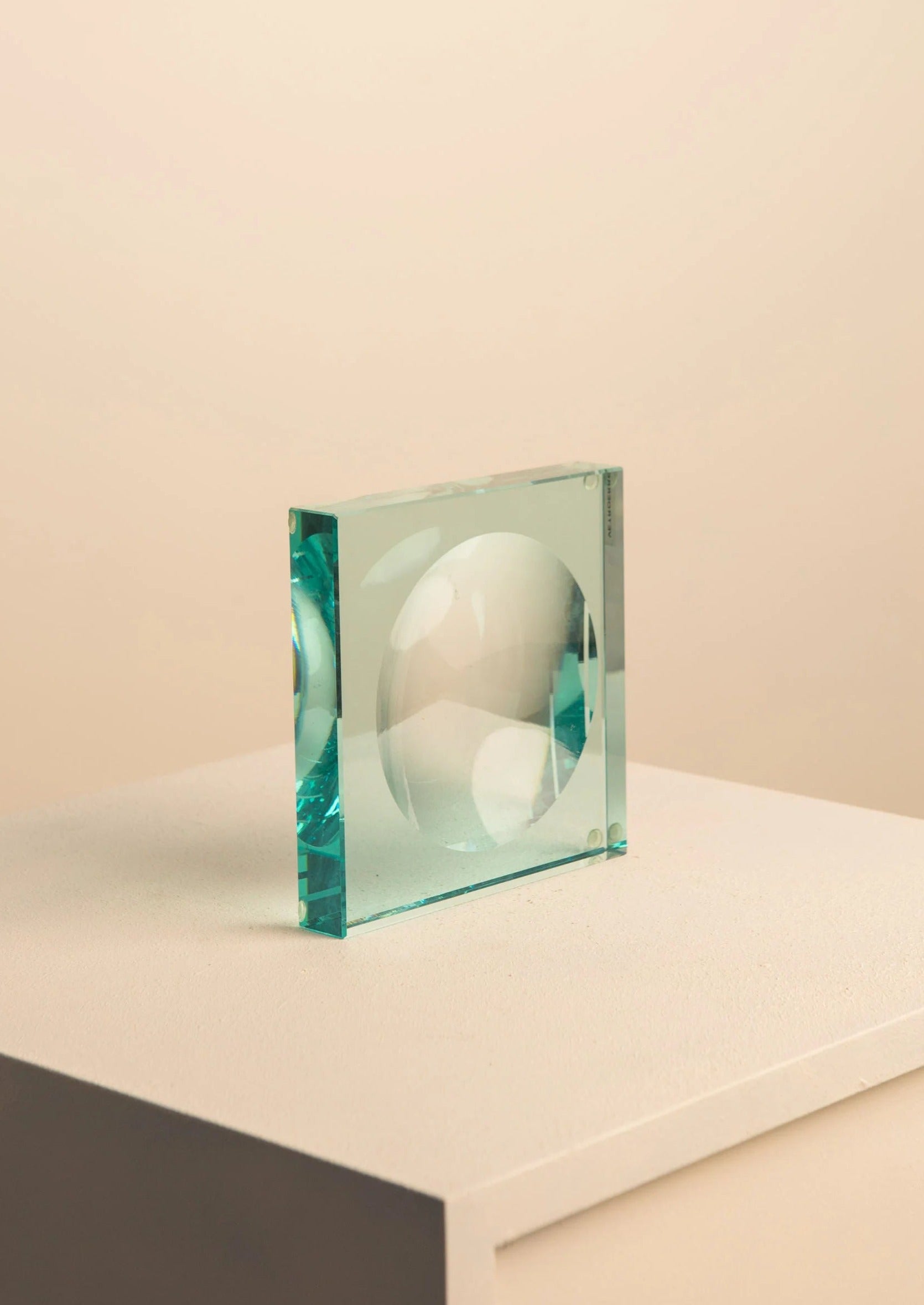 Low Clear Glass Catchall Tray - Image 2