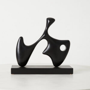 Hand-Carved Wood Sculpture