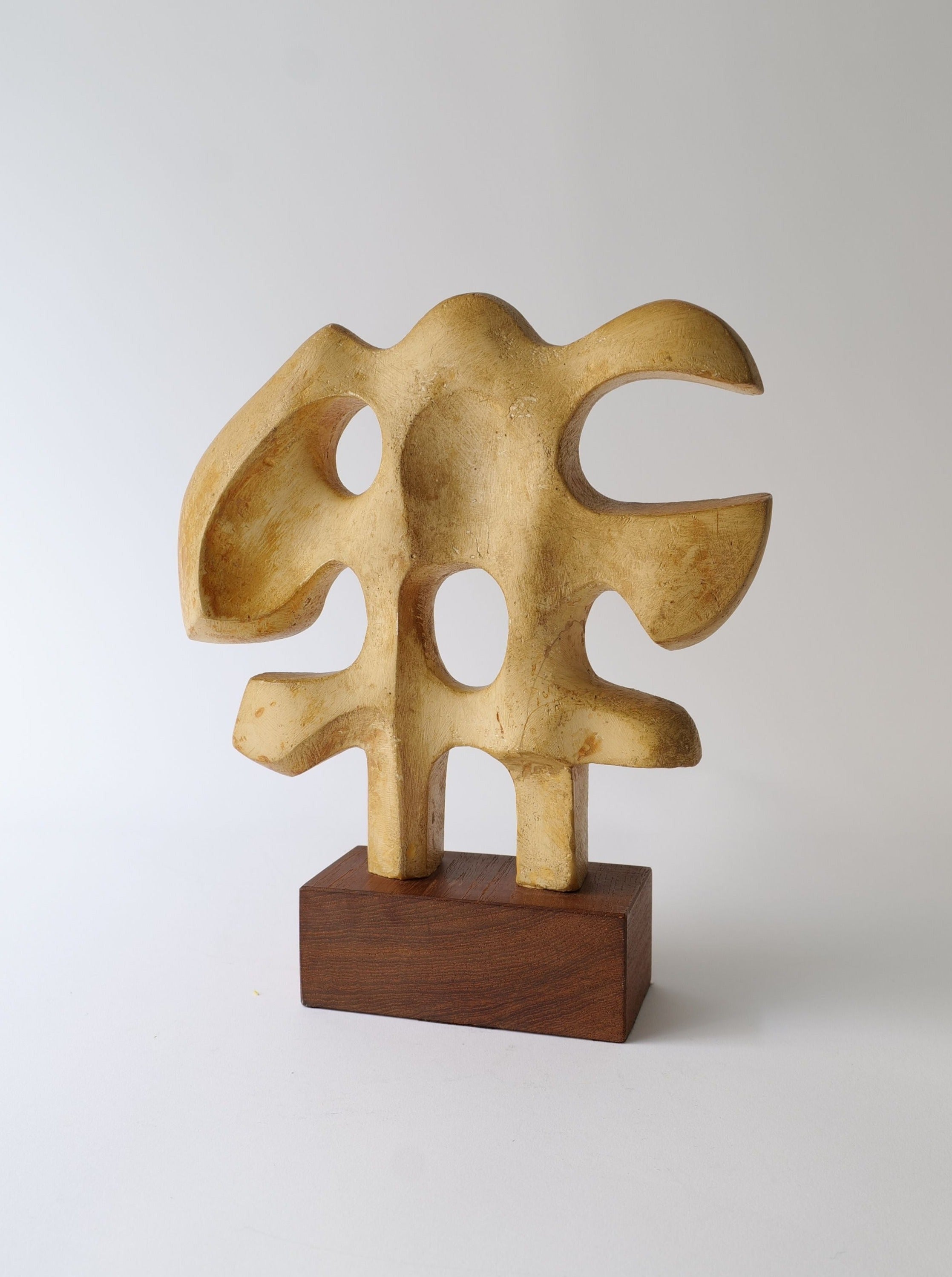 Primitive Biomorphic Ceramic Sculpture - Image 3