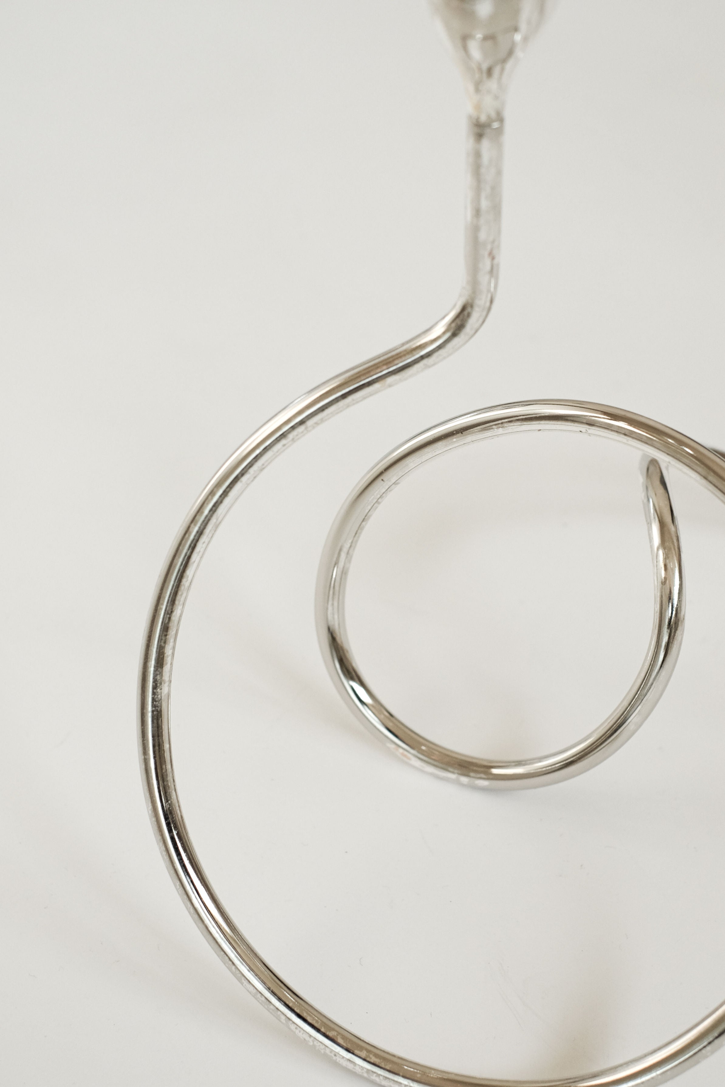 Chrome Loop Candle Holder - Image 9