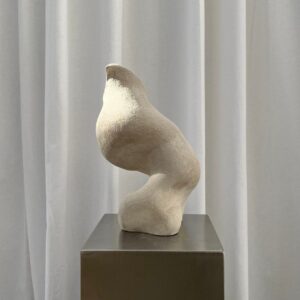 Handmade Stoneware Seashell Sculpture