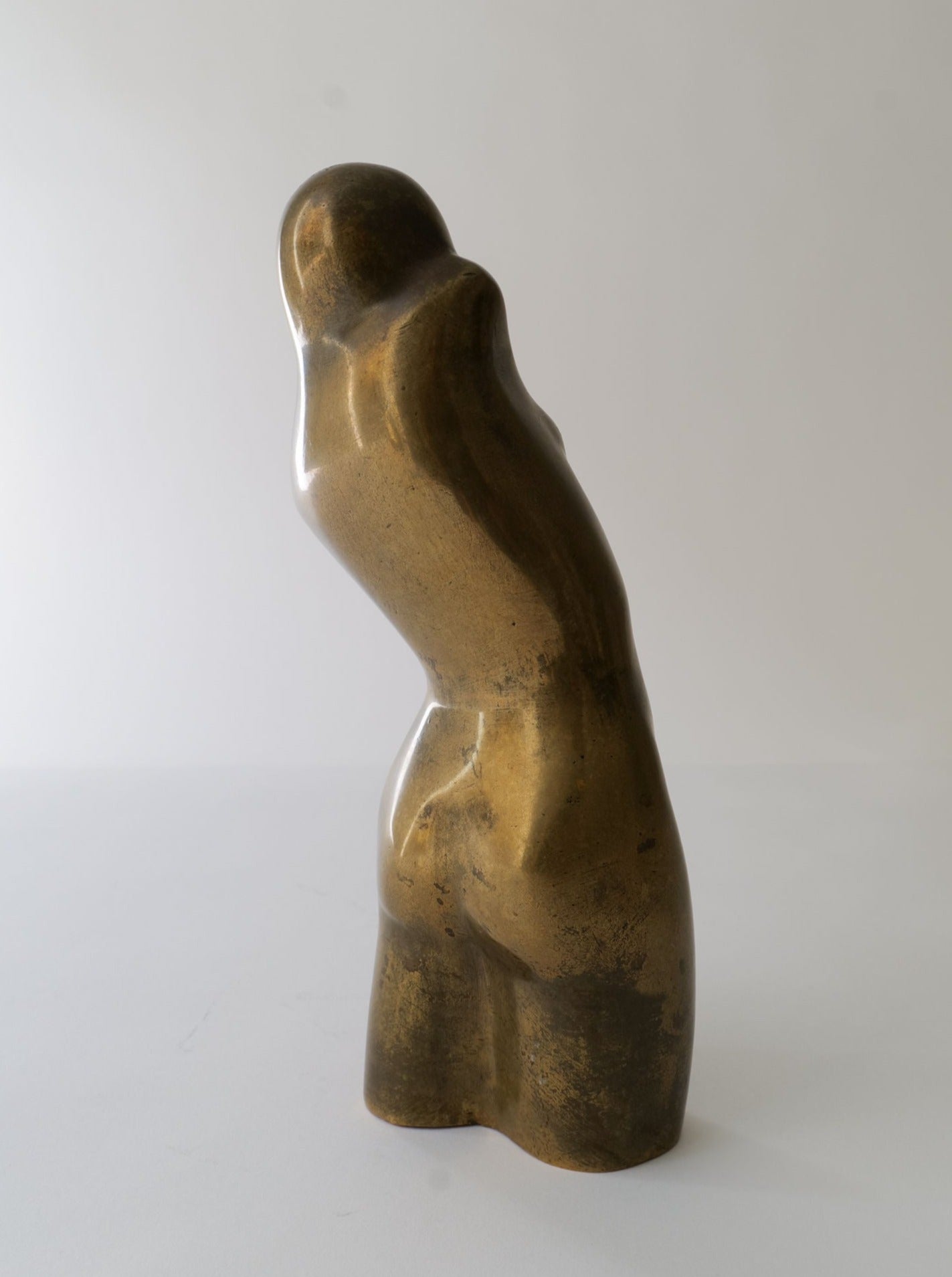 Mid-Century Bronze Figurine Sculpture - Image 4
