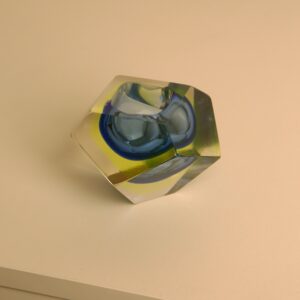 Blue Murano Glass Trinket Tray
