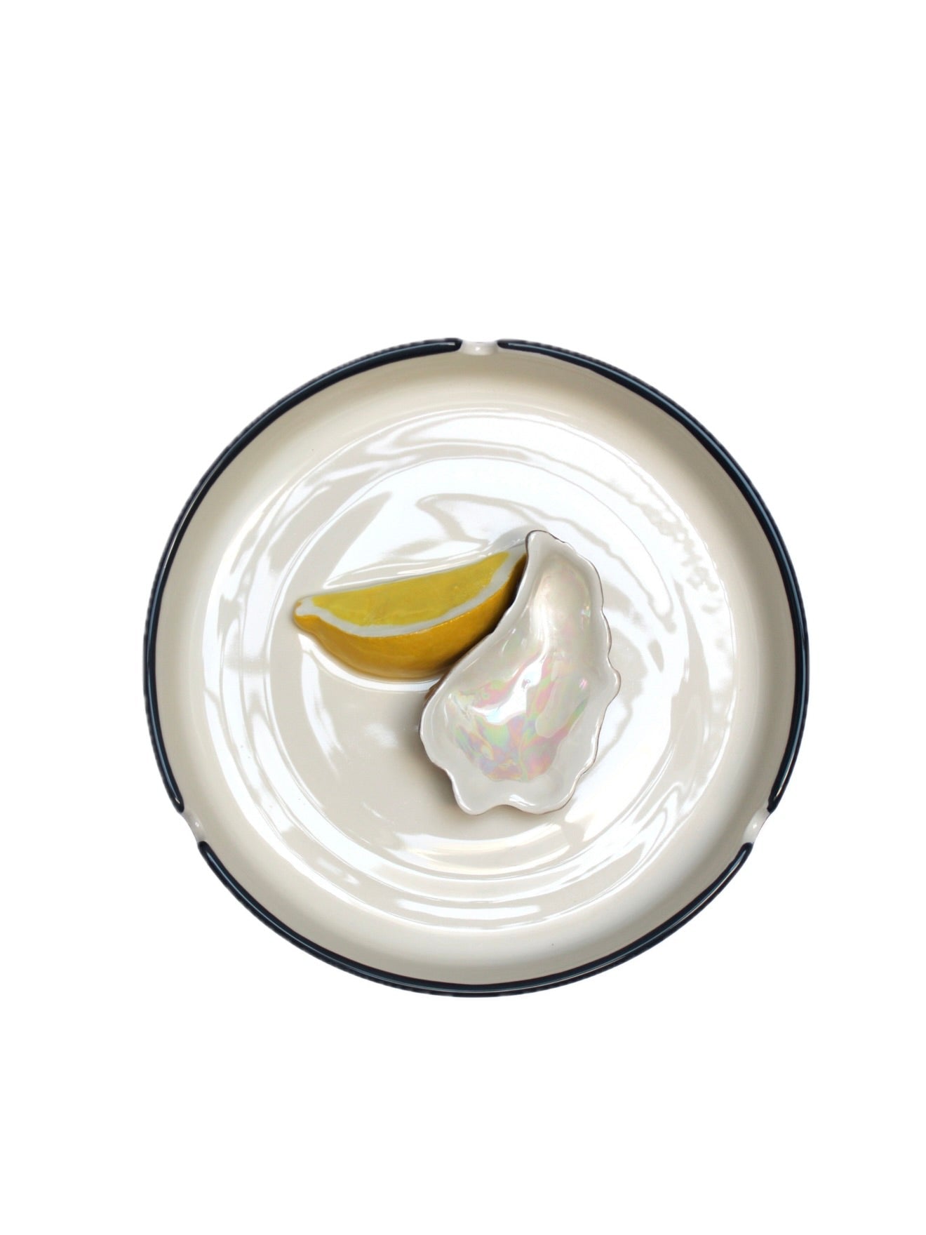 Ceramic Solitaire Ashtray - Image 2