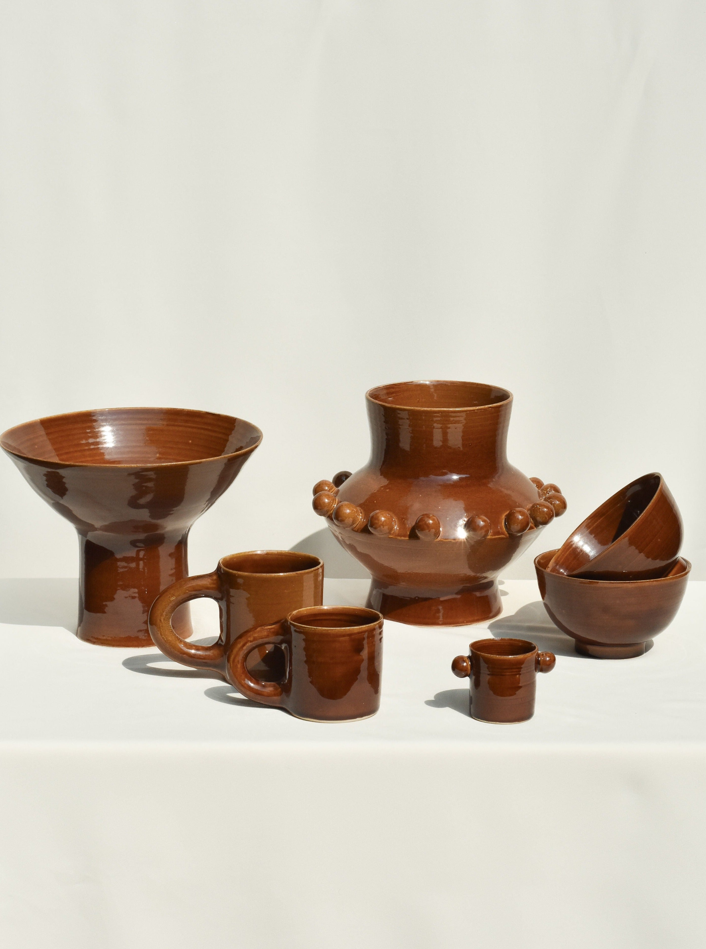 Amber UFO Sculptural Vase - Image 3