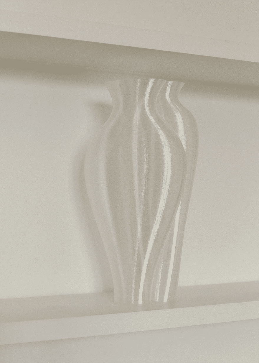 3D-Printed Sculptural Vase - Image 2