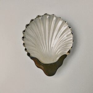 Small Silver Shell Catchall Dish