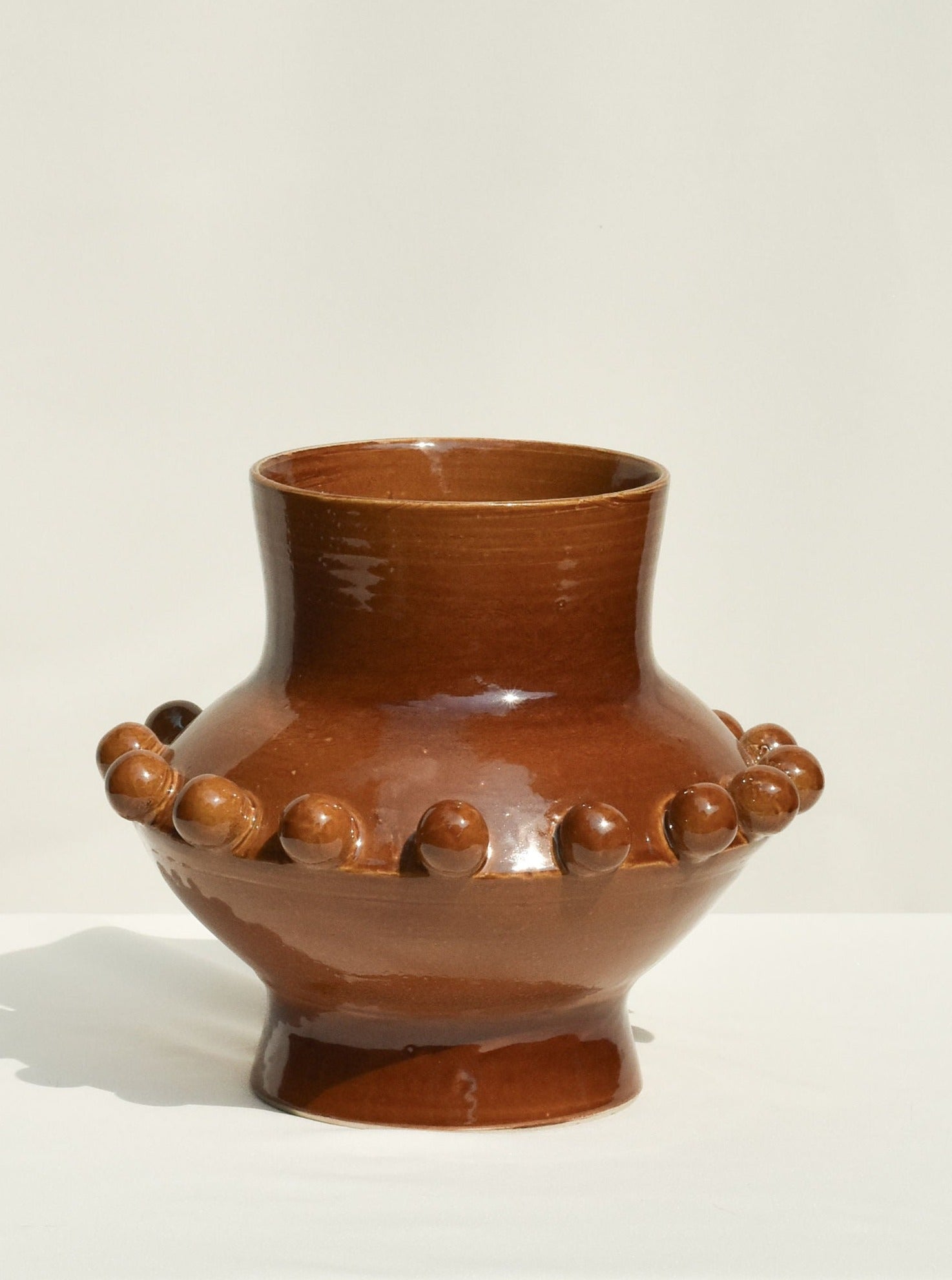 Amber UFO Sculptural Vase - Image 2