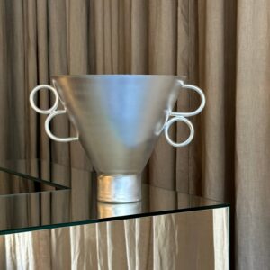 Double-Handle Sculptural Vase